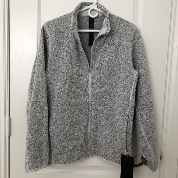 Men's LULULEMON Sojurn Fleece-Lined Jacket Gray Size M NWT - Picture 1 of 5